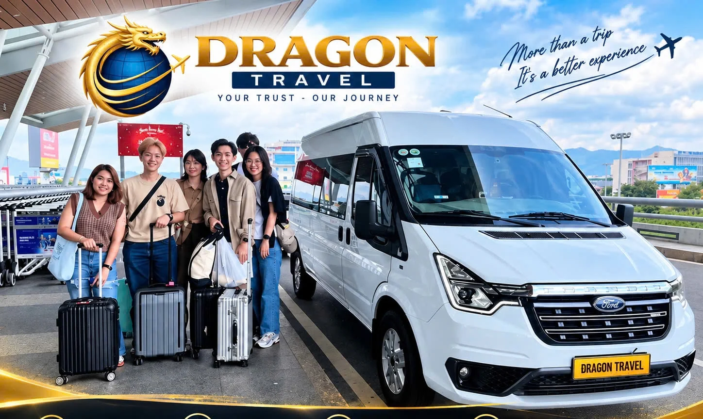 Xe đưa đón sân bay Dragon Travel