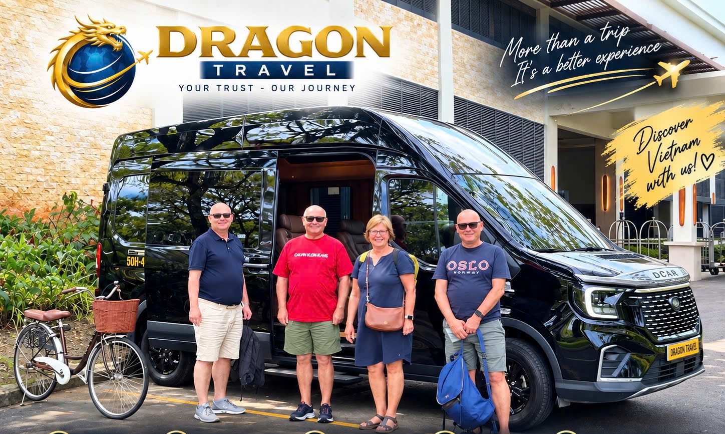Xe đưa đón resort khách sạn Dragon Travel